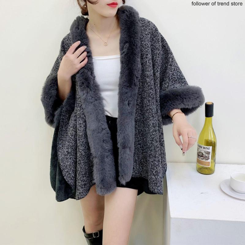 Women's Fur Classic Split Towel Flannel Composite Women's Faux Rex Shawl Female E-commerce Processing Customization Cardigan, Black
Women's Fur Classic Split Towel Flannel Composite Women's Faux Rex Shawl Female E-commerce Processing Customization Cardigan, Black