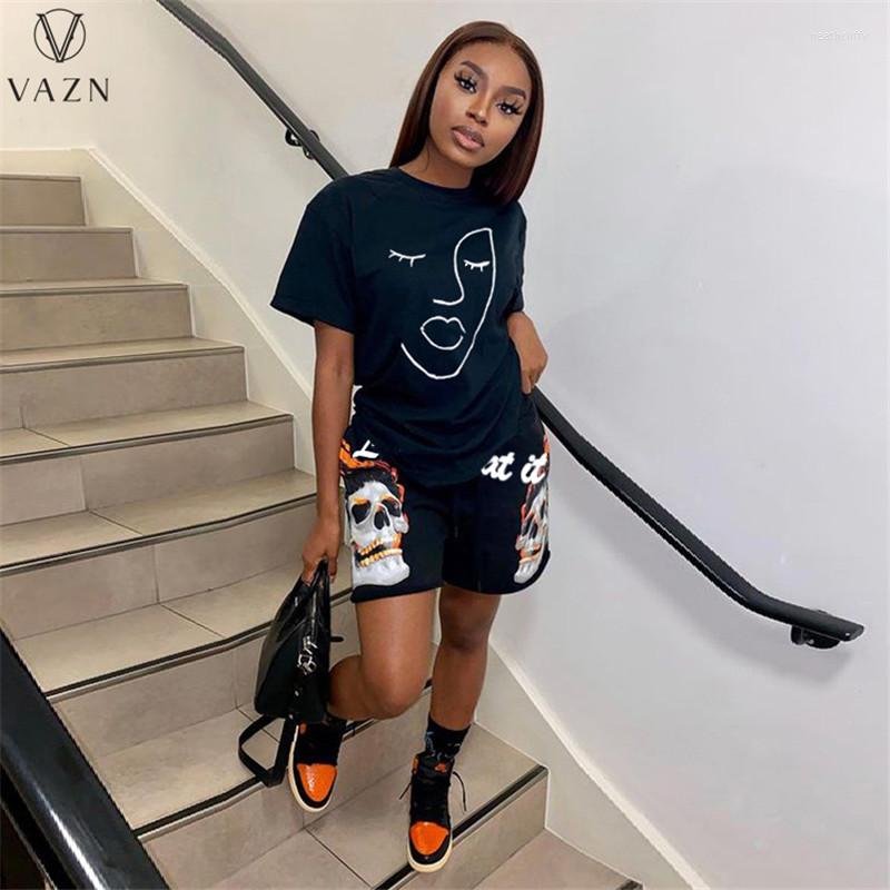 Women' Tracksuits VAZN 2022 INS Short&shirt Young Simple Casual Round Neck Short Sleeve Pants Slim Women 2 Piece Set, Gray
Women' Tracksuits VAZN 2022 INS Short&shirt Young Simple Casual Round Neck Short Sleeve Pants Slim Women 2 Piece Set, Gray