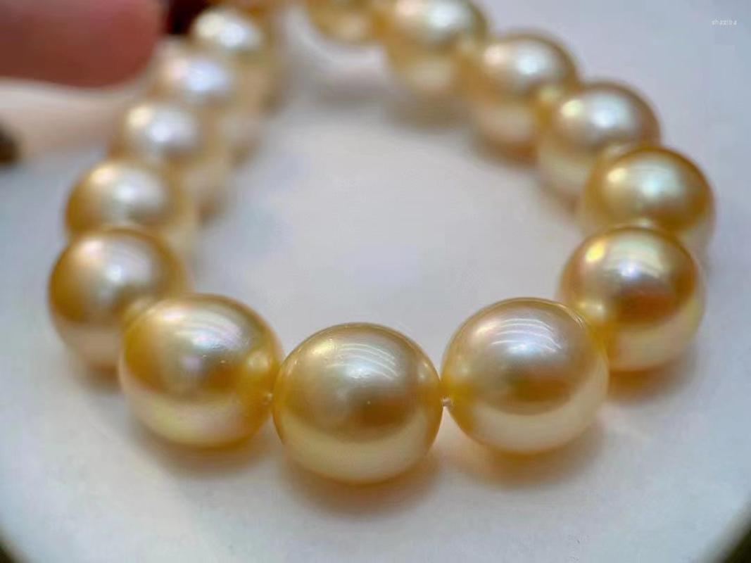 Chains Huge Charming 18"12-14mm Natural South Sea Genuine Gold Round Necklace For Women Jewelry Neckalce Woman
Chains Huge Charming 18"12-14mm Natural South Sea Genuine Gold Round Necklace For Women Jewelry Neckalce Woman