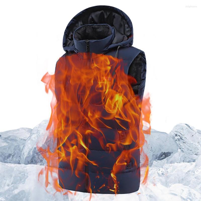 Men's Down 2022 Outdoor Heated Vest For Men And Women Usb Electric Heating With Hood Washable Winter Sleeveless Jacket, Bu
Men's Down 2022 Outdoor Heated Vest For Men And Women Usb Electric Heating With Hood Washable Winter Sleeveless Jacket, Bu