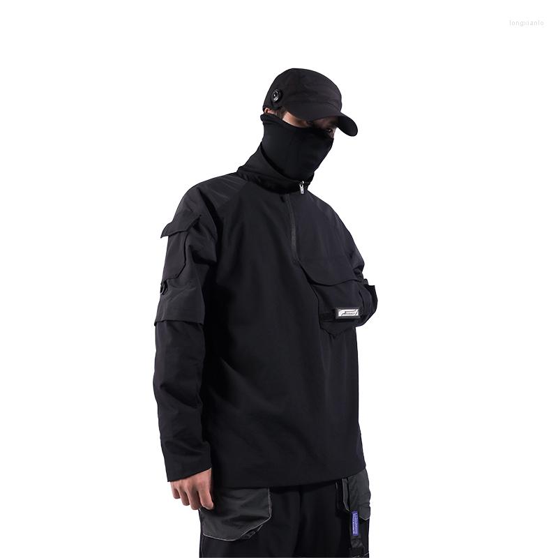 Men's Jackets Whyworks 21aw Spliced Materials Long Sleeve Shirt Stand Collar Light Jacket Techwear Techninja Warcore Streetwear, Picture shown
Men's Jackets Whyworks 21aw Spliced Materials Long Sleeve Shirt Stand Collar Light Jacket Techwear Techninja Warcore Streetwear, Picture shown