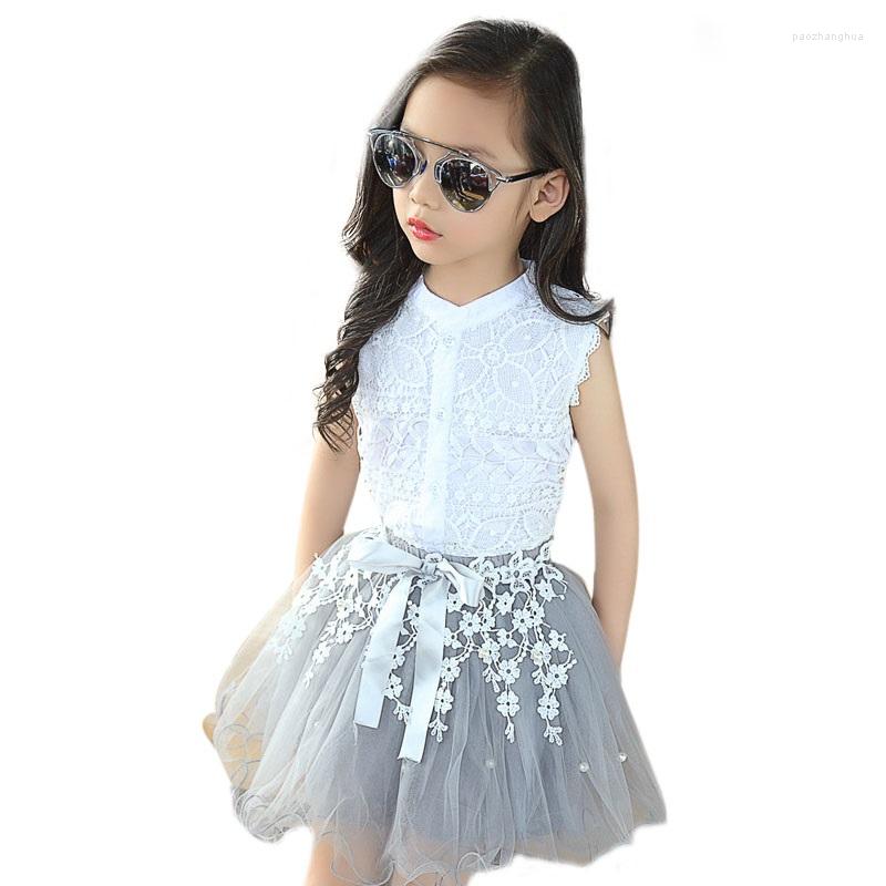 Clothing Sets Princess Baby Girls Lace Blouse Shirt Flower Tutu Skirt Suit Casual Children Pullover Clothes Summer Costume, White
Clothing Sets Princess Baby Girls Lace Blouse Shirt Flower Tutu Skirt Suit Casual Children Pullover Clothes Summer Costume, White