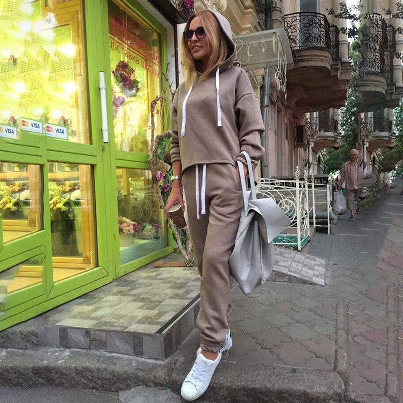 Women's Two Piece Pants Tracksuit 2Pcs Women Set Hoodies Sweatshirt Solid Long Pant And Hooded Crop Tops Clothing Suits Female 2 Pieces Sets, Dark khaki
Women's Two Piece Pants Tracksuit 2Pcs Women Set Hoodies Sweatshirt Solid Long Pant And Hooded Crop Tops Clothing Suits Female 2 Pieces Sets, Dark khaki
