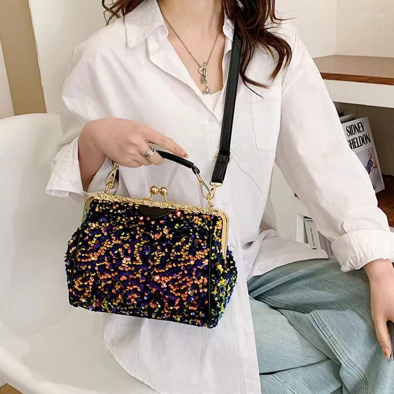 Waist Bags Luxury 2022 Bag Colorful Sequined One-shoulder Women's Simple Casual Diagonal Trend Handbag
Waist Bags Luxury 2022 Bag Colorful Sequined One-shoulder Women's Simple Casual Diagonal Trend Handbag