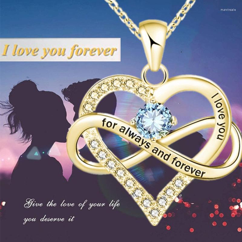 Choker I Love You Heart Necklace For Women Zircon Crystal Infinity Necklaces Engagement Wedding Collar Chain Jewelry Gift
Choker I Love You Heart Necklace For Women Zircon Crystal Infinity Necklaces Engagement Wedding Collar Chain Jewelry Gift