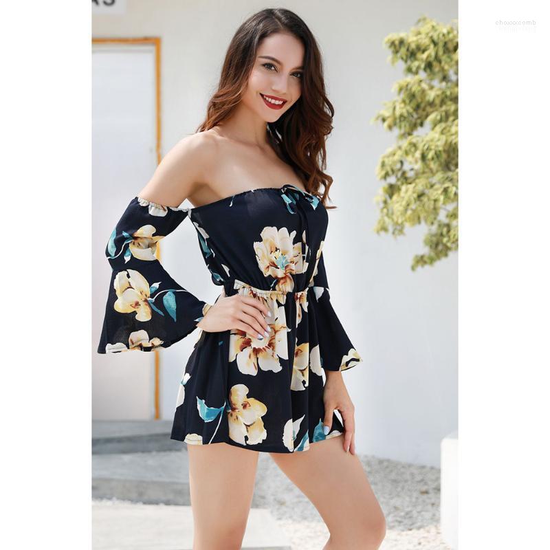 Women' Jumpsuits Women' & Rompers Wholesale Custom Retail Factory Price Good Quality Fashion Sexy One-Shoulder Flared Sleeve Printed
Women' Jumpsuits Women' & Rompers Wholesale Custom Retail Factory Price Good Quality Fashion Sexy One-Shoulder Flared Sleeve Printed