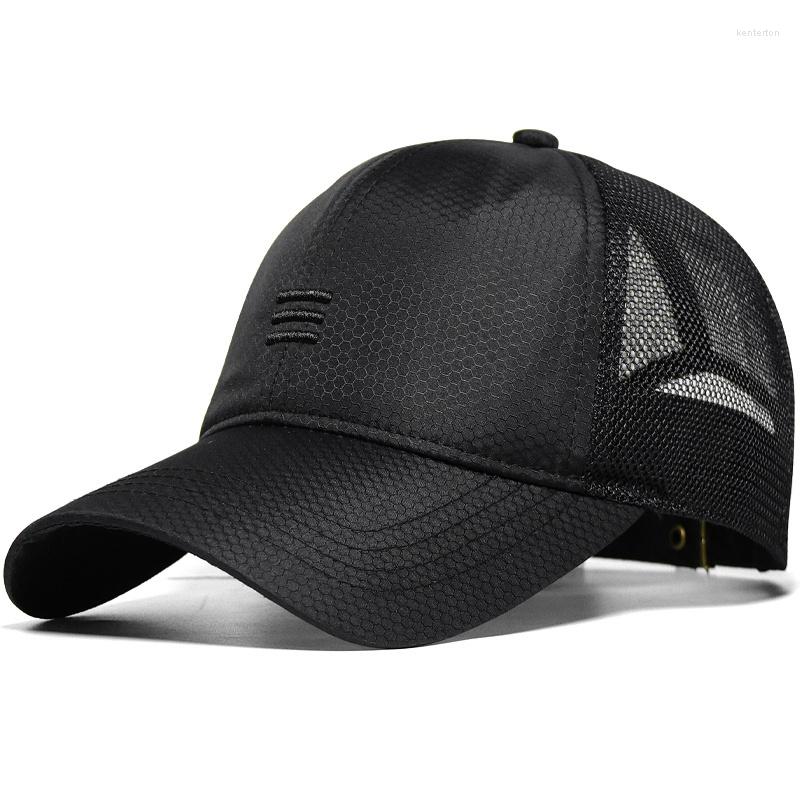 Ball Caps 2022 Sping And Summer Thin Mesh Baseball Cap For Woman Man Outdoors Big Size Sun Hat 55-60cm 60-65cm, Black red 
Ball Caps 2022 Sping And Summer Thin Mesh Baseball Cap For Woman Man Outdoors Big Size Sun Hat 55-60cm 60-65cm, Black red