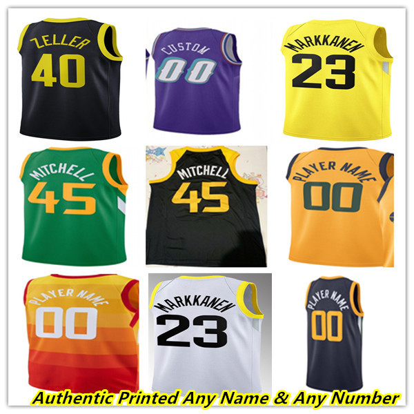 Printed Lauri Markkanen Basketball Jerseys Clarkson Collin Sexton Malik Beasley Kelly Olynyk Mike Conley Gay Walker Kessler Jarred Vanderbilt Malone Stockton, Men yellow
Printed Lauri Markkanen Basketball Jerseys Clarkson Collin Sexton Malik Beasley Kelly Olynyk Mike Conley Gay Walker Kessler Jarred Vanderbilt Malone Stockton, Men yellow
