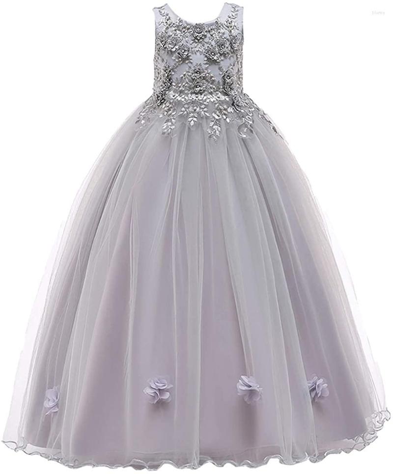 Girl Dresses 2022 Children's Long Dress Flower Beaded Gray Princess Skirt Catwalk Show Wedding Puffy
Girl Dresses 2022 Children's Long Dress Flower Beaded Gray Princess Skirt Catwalk Show Wedding Puffy