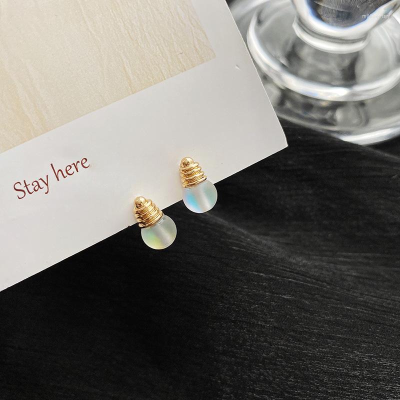 Backs Earrings S925 Silver Needle Ear Stud Fun Bulb Ins Girl Student Pendant To Sleep Without Picking Light-Emitting
Backs Earrings S925 Silver Needle Ear Stud Fun Bulb Ins Girl Student Pendant To Sleep Without Picking Light-Emitting