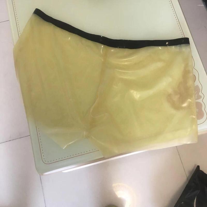 Underpants Latex Men Briefs Male Clothing Transparent Panties With Sexy For Party, Black
Underpants Latex Men Briefs Male Clothing Transparent Panties With Sexy For Party, Black