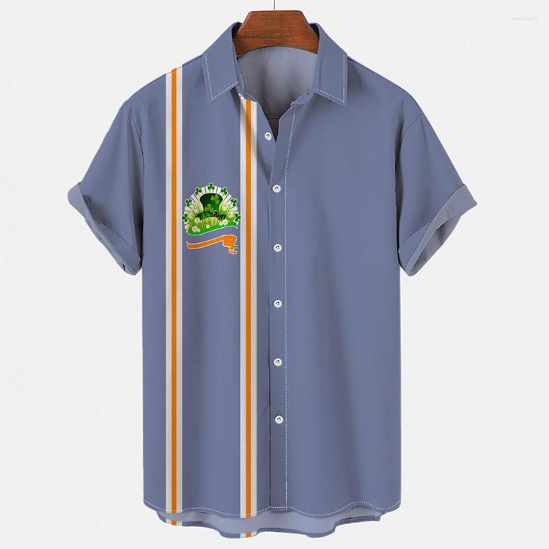 Men' Casual Shirts 2022 Spring/Summer Men' Hawaiian Style Clover 3D Printed Shirt Surf Quick Dry Soft Breathable Lapel Loose, Cs-1569
Men' Casual Shirts 2022 Spring/Summer Men' Hawaiian Style Clover 3D Printed Shirt Surf Quick Dry Soft Breathable Lapel Loose, Cs-1569