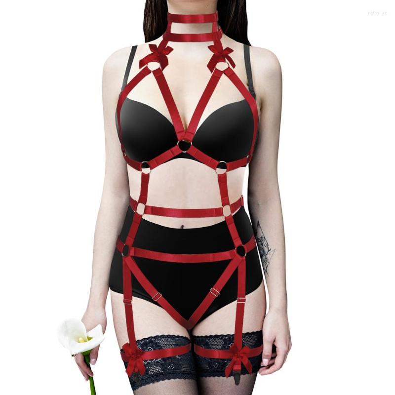 Garters Wine Red Strappy Bow Cage Bra Harness For Women Belt Punk Goth Accessories Festival Rave Wear Costume Sexy Lingerie Set, White
Garters Wine Red Strappy Bow Cage Bra Harness For Women Belt Punk Goth Accessories Festival Rave Wear Costume Sexy Lingerie Set, White
