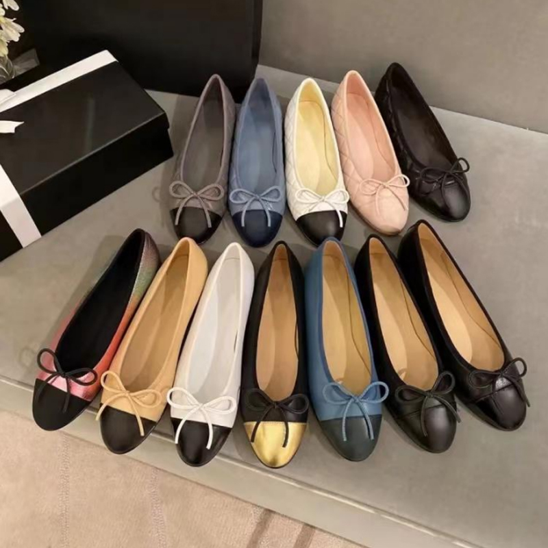 ballet flats shoes Dress Shoes Seasonal velvet Casual Summer Beach Half fashion woman Loafers Designers Luxury Top Quilty with box size 35-40 SS