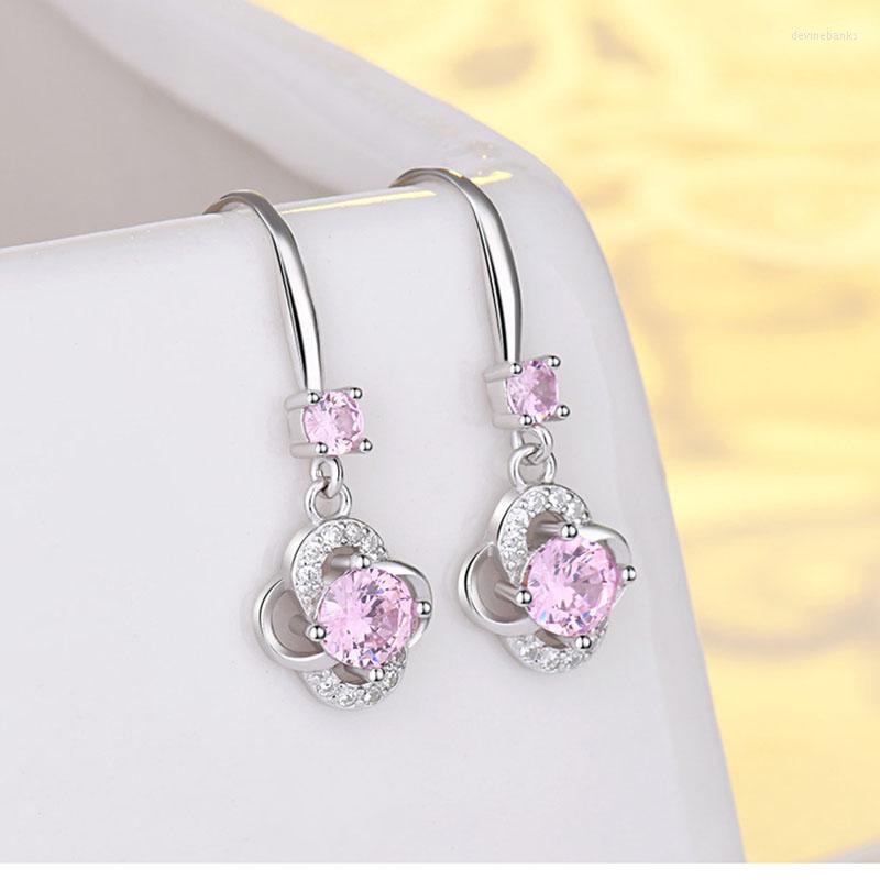 Dangle Earrings 925 Sterling Silver Four-leaf Clover Temperament Long Style Fashion Simple For Women Jewelry Wholesale
Dangle Earrings 925 Sterling Silver Four-leaf Clover Temperament Long Style Fashion Simple For Women Jewelry Wholesale