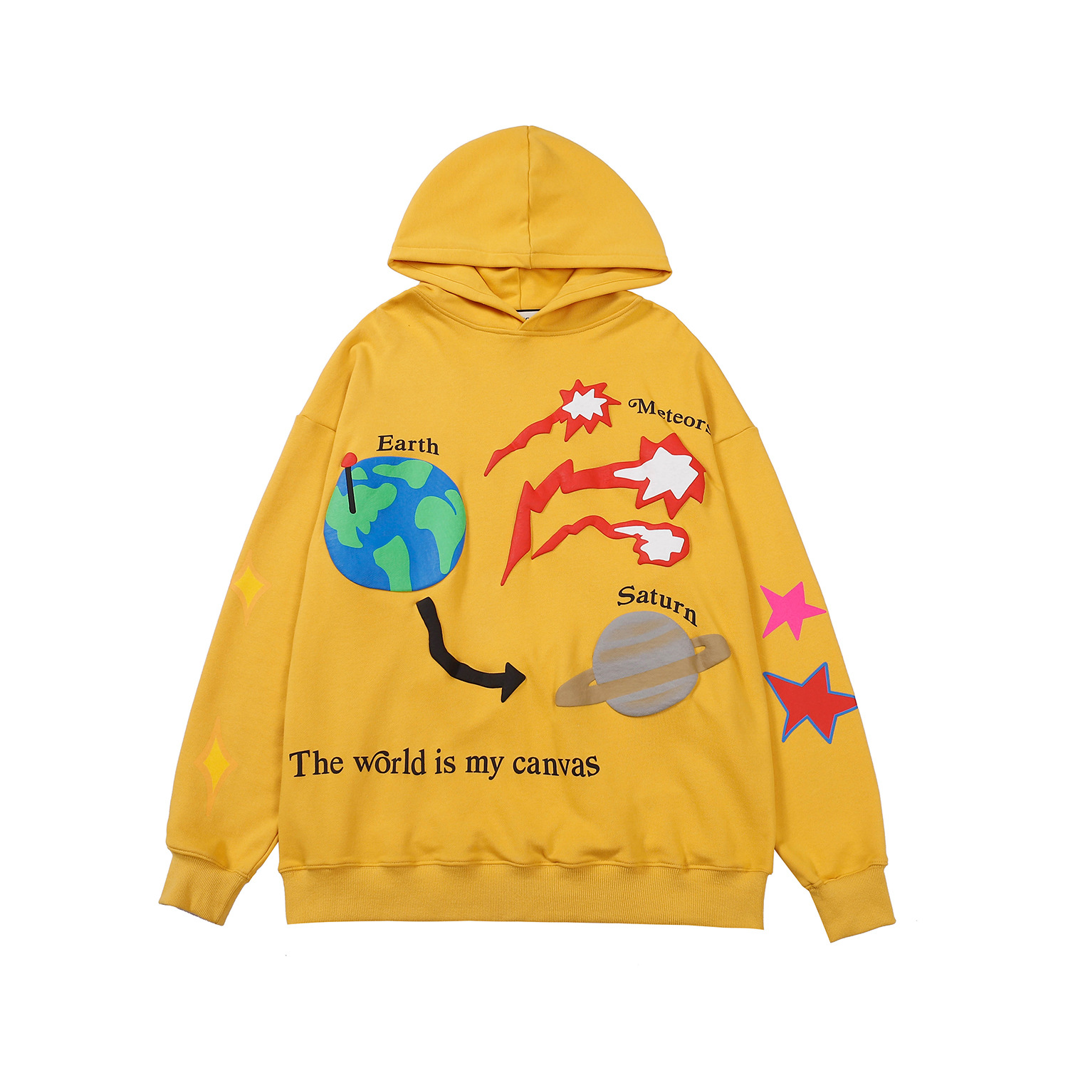 Men Hoodie and Women Sweater Coats In Europe and America Street Foam Letter Pullovers Loose Yellow Black Cotton Leisure Long Sleeve Winter Printing
Men Hoodie and Women Sweater Coats In Europe and America Street Foam Letter Pullovers Loose Yellow Black Cotton Leisure Long Sleeve Winter Printing