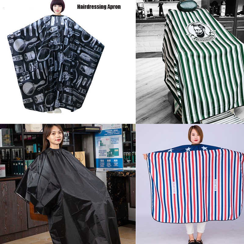 Cutting Hair Apron Salon Cape Waterproof Cloth Barber Hairdressing Hairdresser Apron Haircut Capes for Adult
Cutting Hair Apron Salon Cape Waterproof Cloth Barber Hairdressing Hairdresser Apron Haircut Capes for Adult