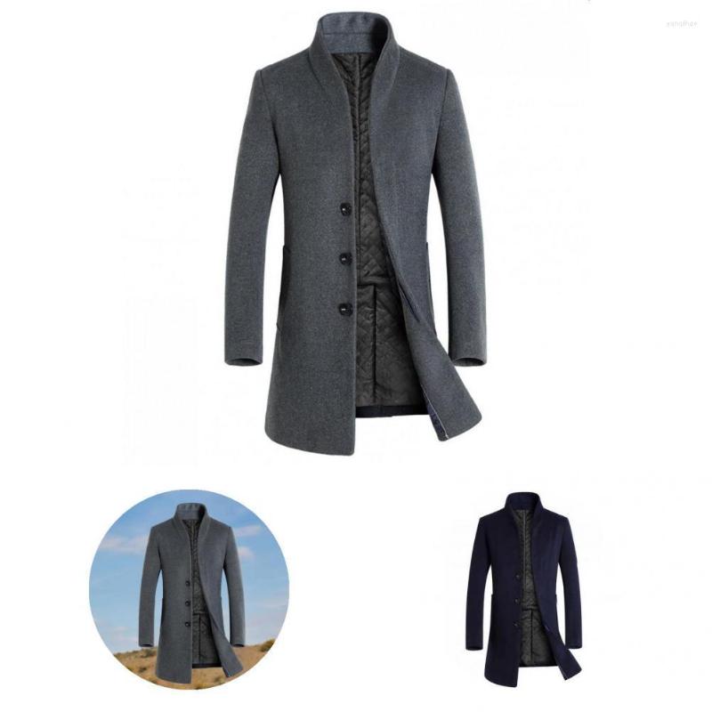 Men's Trench Coats Winter Stylish Windproof Warm Windbreaker Outwear Men Jacket Single Breasted For Party, Black
Men's Trench Coats Winter Stylish Windproof Warm Windbreaker Outwear Men Jacket Single Breasted For Party, Black