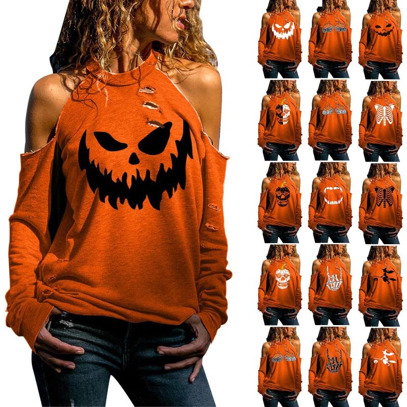 Women' Hoodies Women Fashion Casual Halloween Print Off Shoulder Cutout Hollow Long Sleeve Y2K Zip Up Oversized Hooded Sweatshirts, White
Women' Hoodies Women Fashion Casual Halloween Print Off Shoulder Cutout Hollow Long Sleeve Y2K Zip Up Oversized Hooded Sweatshirts, White