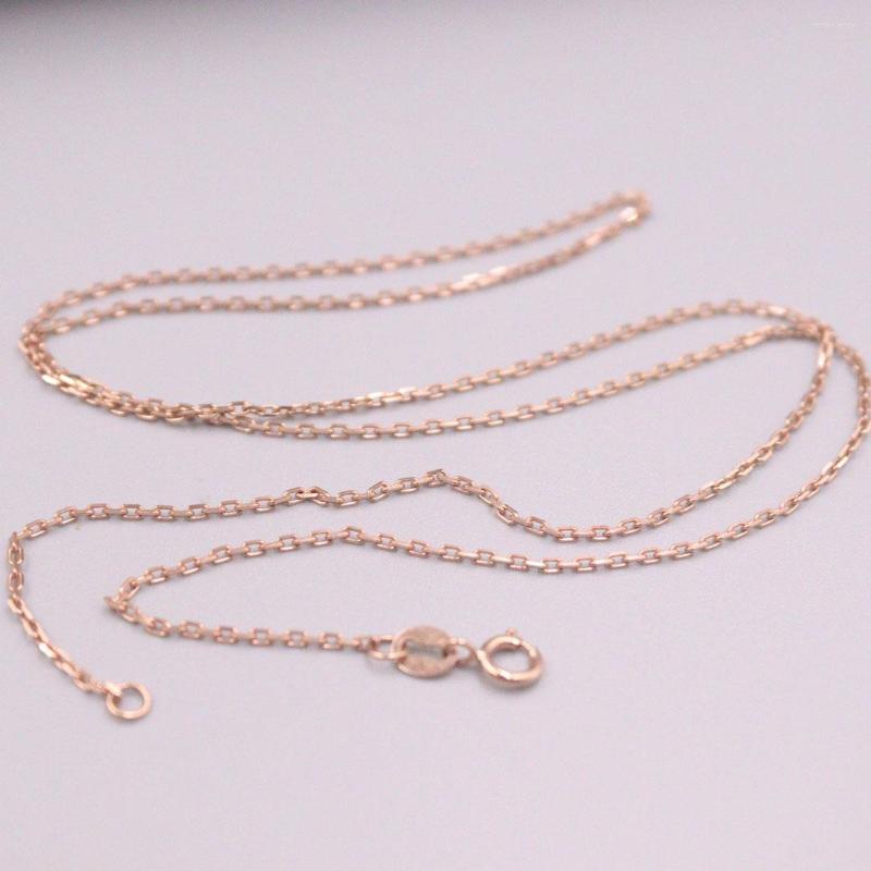 Chains Fine Pure Au 750 18kt Rose Gold Chain 1.2mmW Women O Link Necklace 20inch 2.7-3g
Chains Fine Pure Au 750 18kt Rose Gold Chain 1.2mmW Women O Link Necklace 20inch 2.7-3g