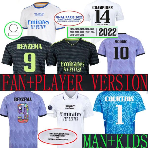 2023 BENZEMA real madrids Finals soccer jerseys super cup HELSINKI special 22 23 football shirt player third AWAY MODRIC camiseta kids 2 awz, Third kids
2023 BENZEMA real madrids Finals soccer jerseys super cup HELSINKI special 22 23 football shirt player third AWAY MODRIC camiseta kids 2 awz, Third kids