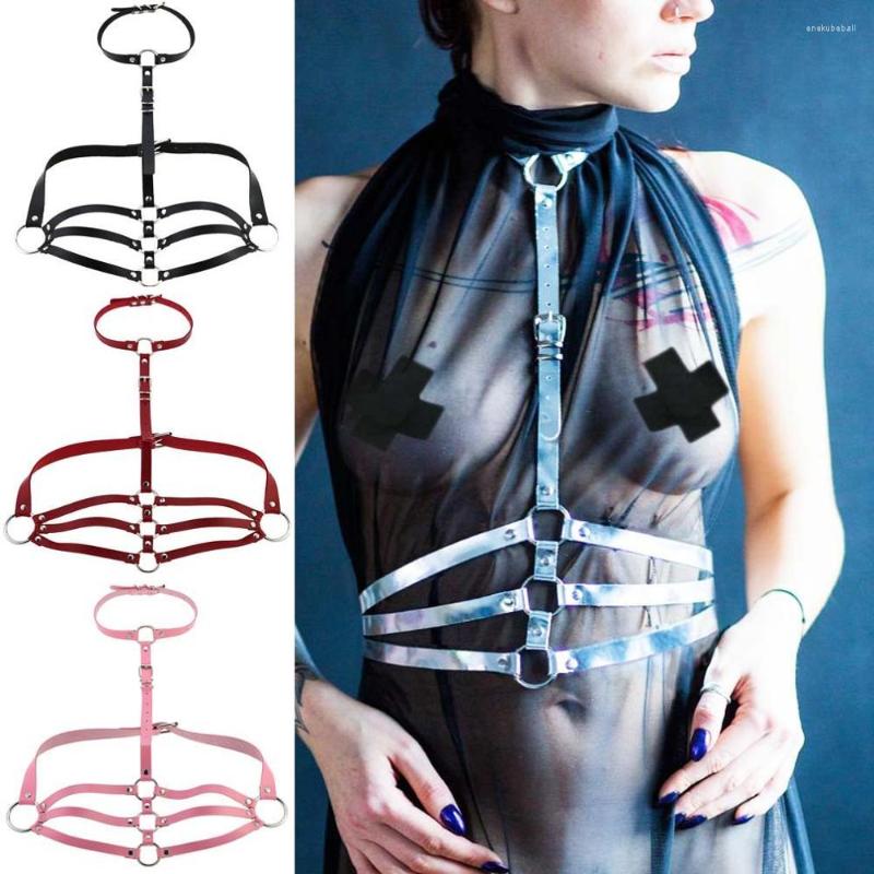 Belts Handmade Punk Gothic PU Leather Harness Bra Top Heavy Duty 3 Rows Body Bondage Waist Belt Cincher Suspender, White
Belts Handmade Punk Gothic PU Leather Harness Bra Top Heavy Duty 3 Rows Body Bondage Waist Belt Cincher Suspender, White