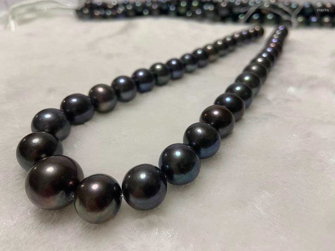 Chains Natural Huge 11-14mm South Sea Genuine Black Round Pearl Necklace Fine Wedding Jewelries
Chains Natural Huge 11-14mm South Sea Genuine Black Round Pearl Necklace Fine Wedding Jewelries