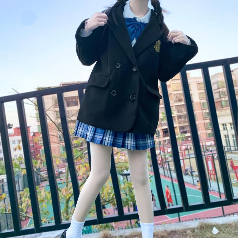 Clothing Sets Japanese Style JK Preppy Coat Women's 2022 Autumn And Winter Loose All-Match Student Suit School Girl Outfit, Only balck coat
Clothing Sets Japanese Style JK Preppy Coat Women's 2022 Autumn And Winter Loose All-Match Student Suit School Girl Outfit, Only balck coat