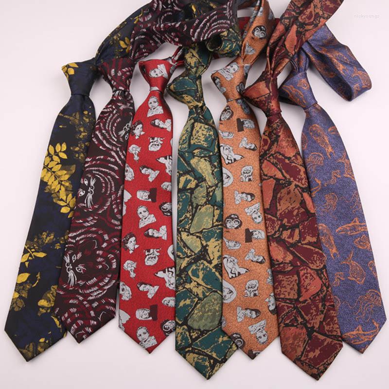 Bow Ties Casual Necktie Jacquard Weave For Men Neck Tie Retro Funny Polyester 7cm Slim Party Accessories Gravatas Neckties
Bow Ties Casual Necktie Jacquard Weave For Men Neck Tie Retro Funny Polyester 7cm Slim Party Accessories Gravatas Neckties