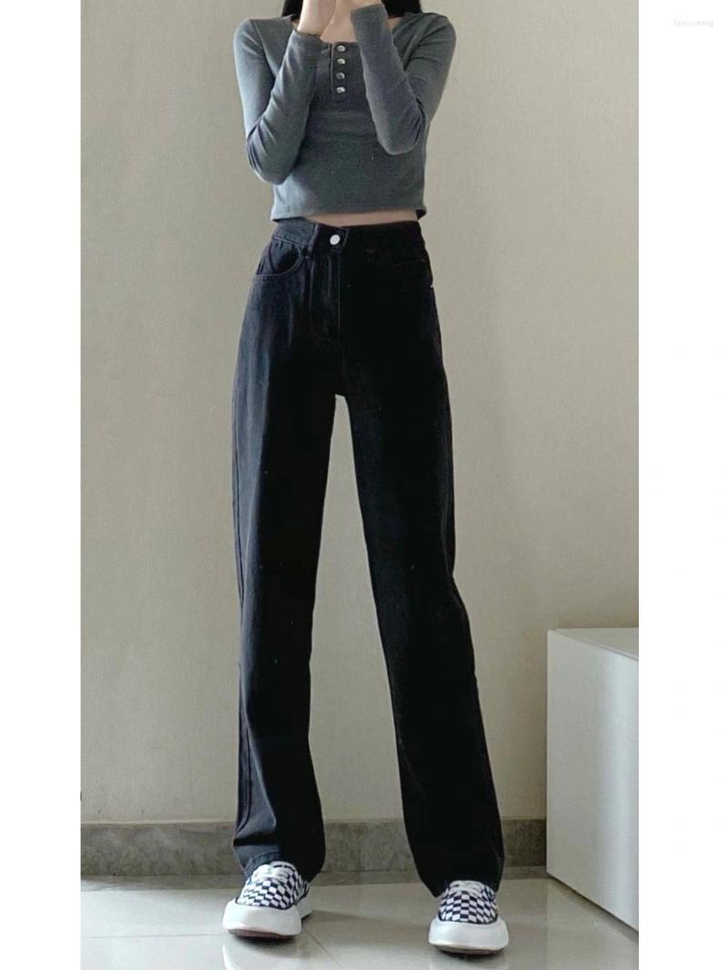 Women' Pants Women' Casual Black Straight Denim Harajuku Streetwear 90S Baggy Trousers Vintage Hip Hop High Waisted
Women' Pants Women' Casual Black Straight Denim Harajuku Streetwear 90S Baggy Trousers Vintage Hip Hop High Waisted