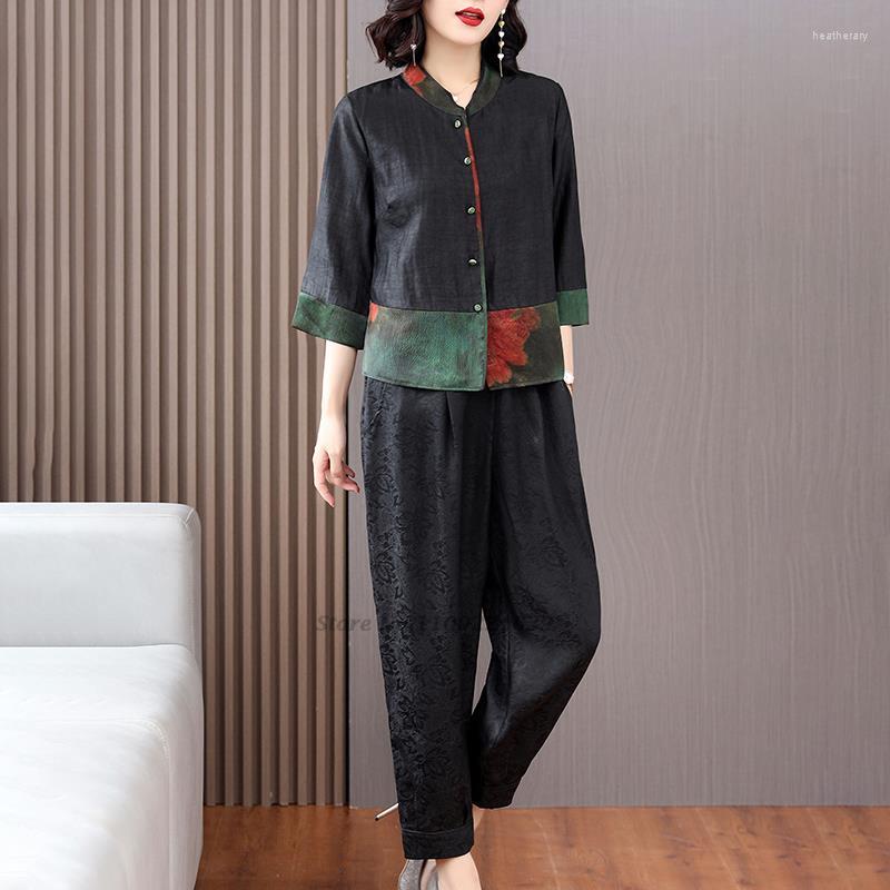 Ethnic Clothing 2022 Traditional Chinese Vintage Women Hanfu Top National Flower Print Blouse Elegant Oriental Tang Suit
Ethnic Clothing 2022 Traditional Chinese Vintage Women Hanfu Top National Flower Print Blouse Elegant Oriental Tang Suit