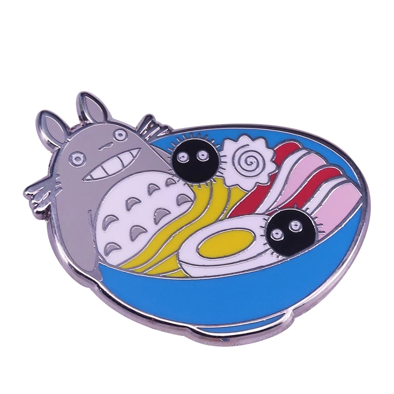 Studio Ghibli My Neighbor Totoro Enamel Pin collection Anime Movie Brooch Forest Spirit Cat Bus Catbus Ramen Samurai Robot Badge, Color #1
Studio Ghibli My Neighbor Totoro Enamel Pin collection Anime Movie Brooch Forest Spirit Cat Bus Catbus Ramen Samurai Robot Badge, Color #1