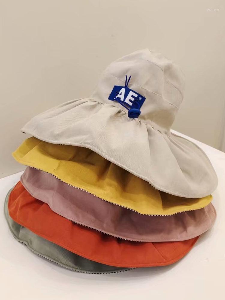 Hats 2022 Children's Empty Top Sun Spring And Summer Big Eaves Folding Fisherman Hat Shade Outdoor Parent-child Kids, Yellow 
Hats 2022 Children's Empty Top Sun Spring And Summer Big Eaves Folding Fisherman Hat Shade Outdoor Parent-child Kids, Yellow