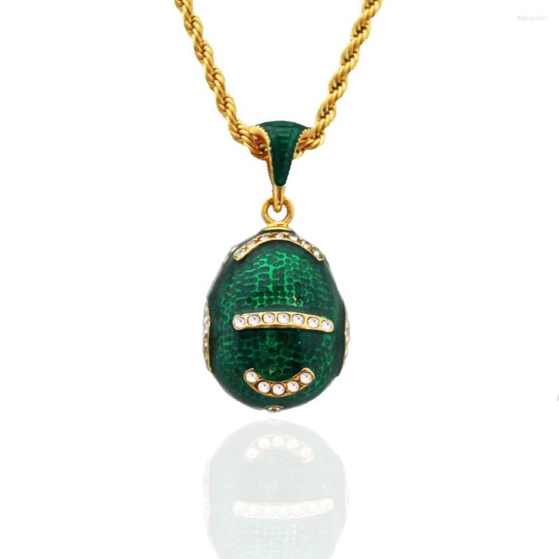 Pendant Necklaces 2022 HandMade Jewelry Charm Crystal Brass Retro Egg Rhinestone Necklace Christmas Gift Girls Preferred KF007
Pendant Necklaces 2022 HandMade Jewelry Charm Crystal Brass Retro Egg Rhinestone Necklace Christmas Gift Girls Preferred KF007