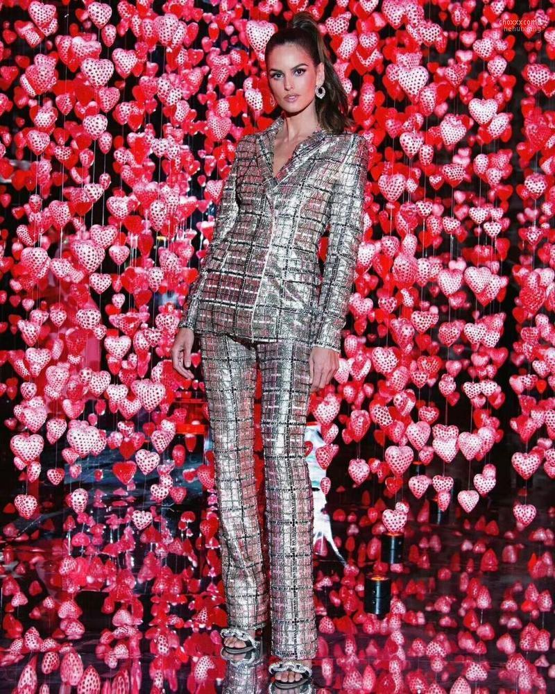 Women's Jumpsuits Women's & Rompers 2022 Women Sequined Two Piece Jumpsuit Long Sleeve Bandage Knitted Bodysuit Wholesale, Picture shown
Women's Jumpsuits Women's & Rompers 2022 Women Sequined Two Piece Jumpsuit Long Sleeve Bandage Knitted Bodysuit Wholesale, Picture shown