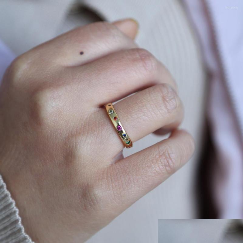 Wedding Rings Wedding Rings Christmas Eternity Ring Fancy Simple Boho Finger Jewelry Brand Gold Color Bezels Rainbow Colorf Cz Cute Dhl6U
Wedding Rings Wedding Rings Christmas Eternity Ring Fancy Simple Boho Finger Jewelry Brand Gold Color Bezels Rainbow Colorf Cz Cute Dhl6U