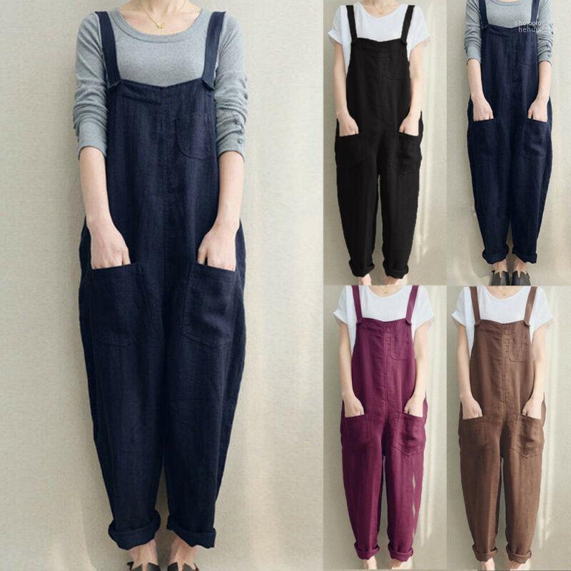 Women's Jumpsuits Women's & Rompers Casual Oversized Jumpsuit Women 2022 Autumn Pocket Solid Cotton Linen Female Romper Long Baggy, Black
Women's Jumpsuits Women's & Rompers Casual Oversized Jumpsuit Women 2022 Autumn Pocket Solid Cotton Linen Female Romper Long Baggy, Black
