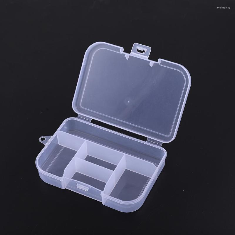 Jewelry Pouches 5 Grids Plastic Boxes For Display Beads Earring Case Organizer DIY Bracelet Accessories Storage Supplies 
Jewelry Pouches 5 Grids Plastic Boxes For Display Beads Earring Case Organizer DIY Bracelet Accessories Storage Supplies