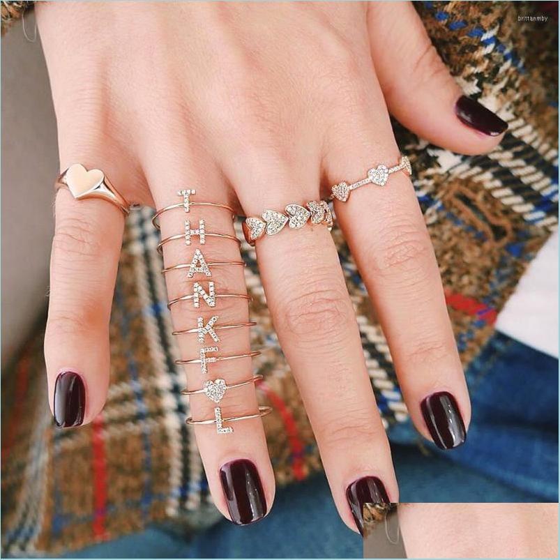 Wedding Rings Wedding Rings Gold Filled A To Z Cz Name Letter 26 Alphabet Initial Ring Women Minimal Delicate Star Heart Stack Jewel Dhi3E
Wedding Rings Wedding Rings Gold Filled A To Z Cz Name Letter 26 Alphabet Initial Ring Women Minimal Delicate Star Heart Stack Jewel Dhi3E