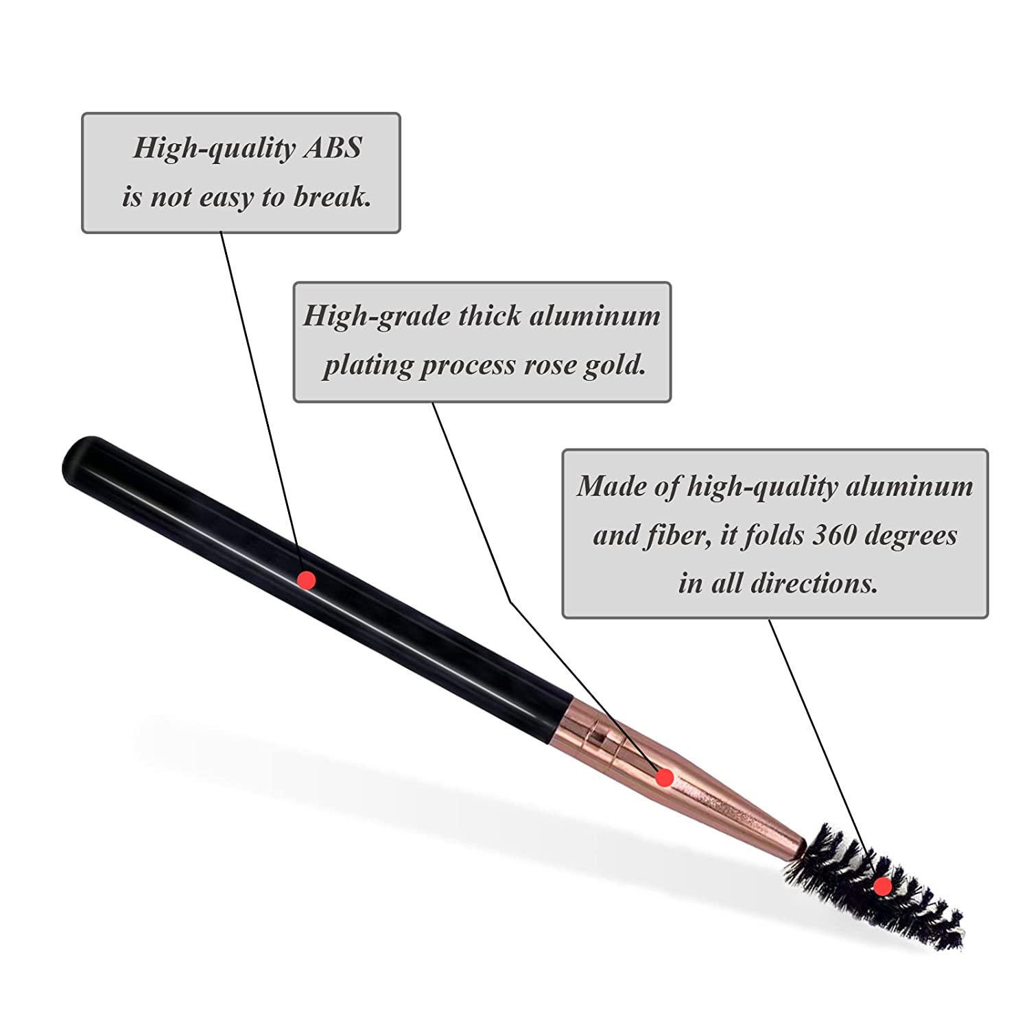 Makeup Tools Mascara Brush Wands Makeup Lash Spoolies Sponge Eyelash Eyebrow Brushes Applicators for Extensions