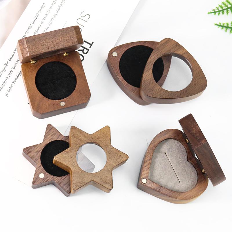 Jewelry Pouches Retro Wood Couple Rings Box Organizer Packaging Wooden Heart David Star Storage Woman Bride Engagement Wedding Display
Jewelry Pouches Retro Wood Couple Rings Box Organizer Packaging Wooden Heart David Star Storage Woman Bride Engagement Wedding Display