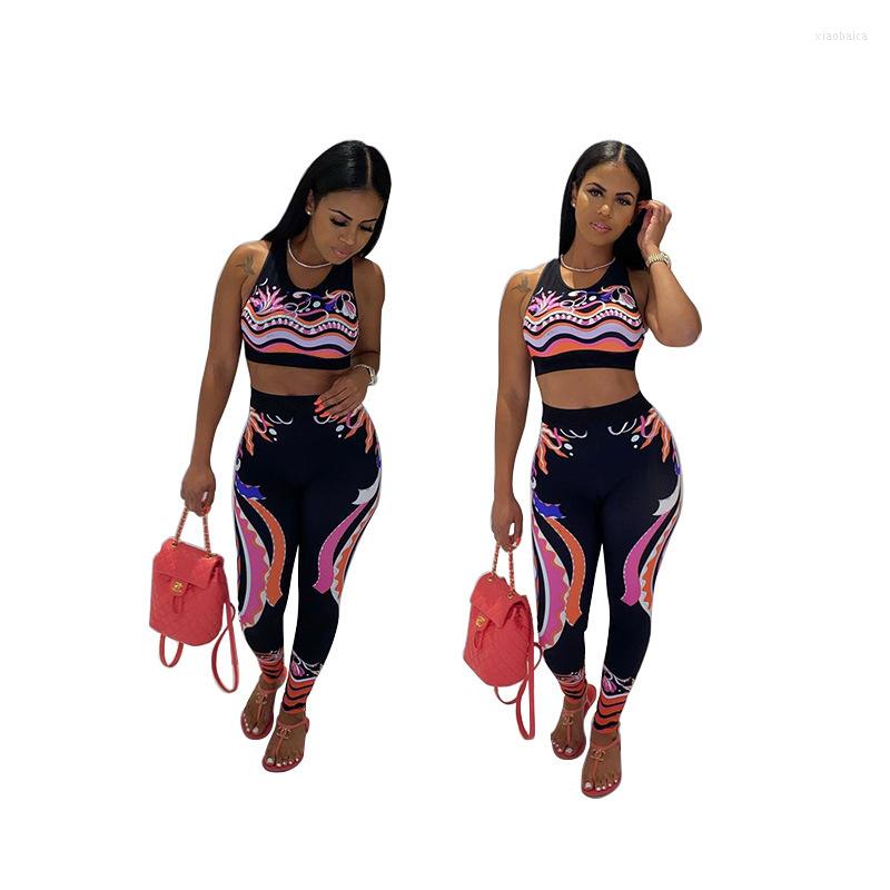 Women' Two Piece Pants O Neck Crop Top And Long Pant Print Traksuit 2 Sets Active Tracksuit Sporty Summer Outfits, Multi
Women' Two Piece Pants O Neck Crop Top And Long Pant Print Traksuit 2 Sets Active Tracksuit Sporty Summer Outfits, Multi