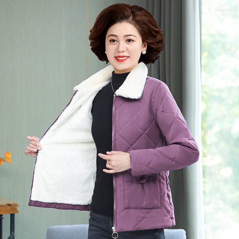 Women's Down Middle Aged Female Cotton Jacket Fashion Plus Velvet Padded Overcoat Warm Short Outerwear Size Women Parkas, Green
Women's Down Middle Aged Female Cotton Jacket Fashion Plus Velvet Padded Overcoat Warm Short Outerwear Size Women Parkas, Green