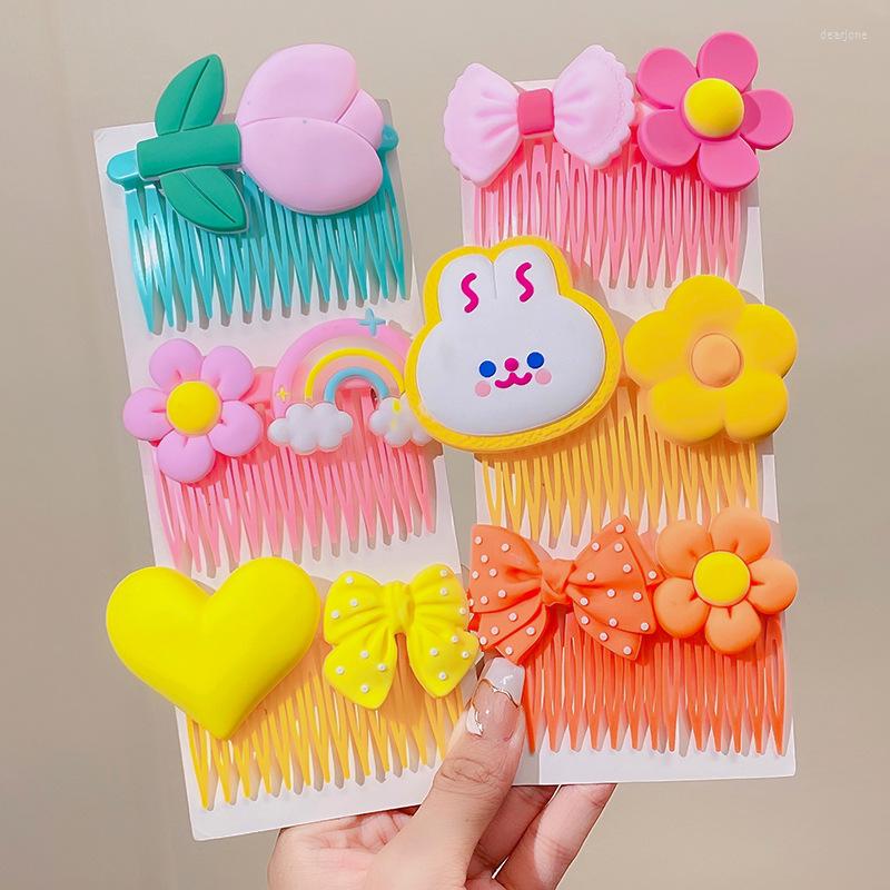 Hair Accessories Korean Kawaii Children Comb Pin Floral Bow Non-slip Headwear Girls Kids Hairbows For 7cm
Hair Accessories Korean Kawaii Children Comb Pin Floral Bow Non-slip Headwear Girls Kids Hairbows For 7cm