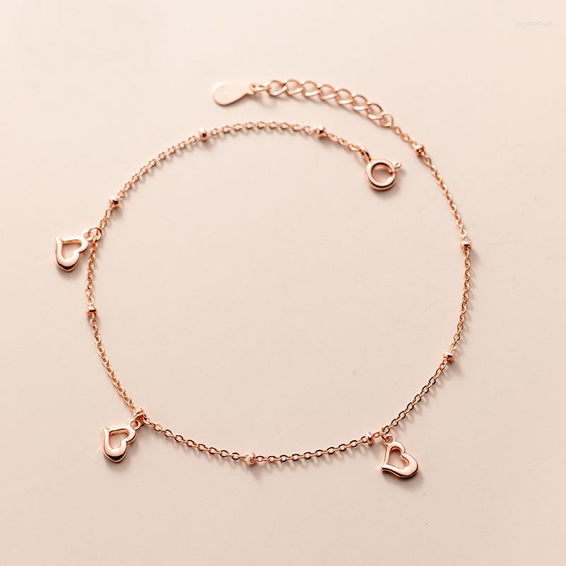 Anklets Real 925 Sterling Silver Love Heart Ankle Bracelets Ball Beads Foot Chains For Women Hypoallergenic Summer Jewelry
Anklets Real 925 Sterling Silver Love Heart Ankle Bracelets Ball Beads Foot Chains For Women Hypoallergenic Summer Jewelry