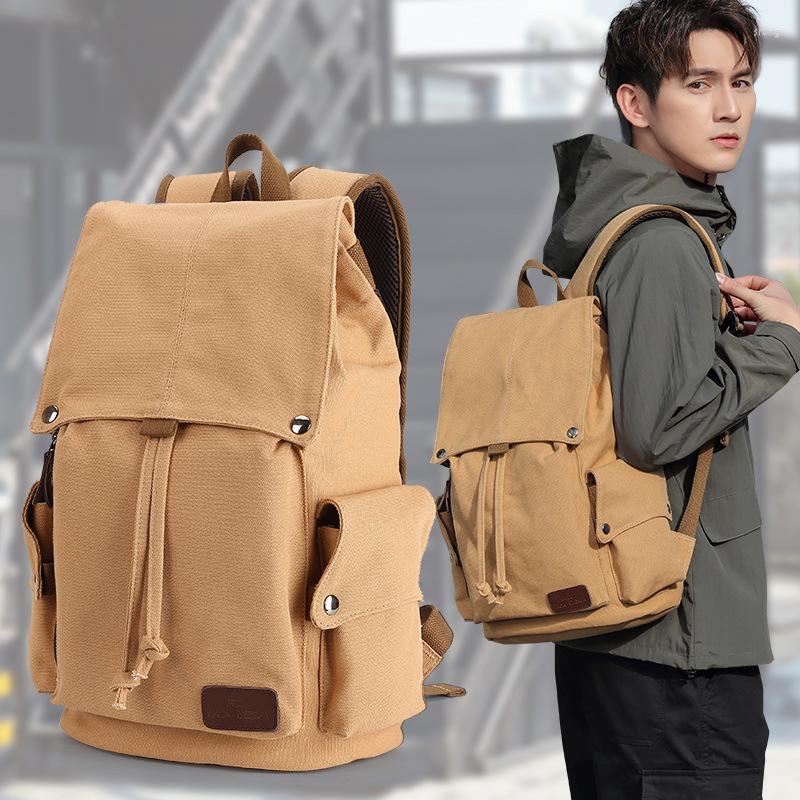 Backpack Scione Canvas Men Travel Laptop Drawstring Bag Pack Women Student Classic School Outdoor Shoulder Bags, Black
Backpack Scione Canvas Men Travel Laptop Drawstring Bag Pack Women Student Classic School Outdoor Shoulder Bags, Black