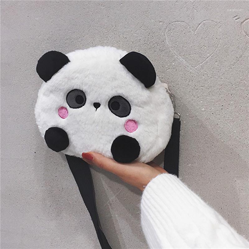 Evening Bags Ladies Shoulder Bag Cartoon Panda Cross Body Messenger Plush Handbag Gift For Valentine's Day, White
Evening Bags Ladies Shoulder Bag Cartoon Panda Cross Body Messenger Plush Handbag Gift For Valentine's Day, White