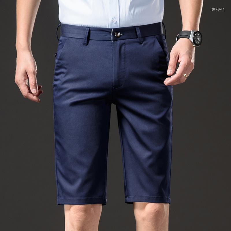 Men's Shorts LICHENGRUI Summer Casual Men Business Fashion Fitted Khaki Stretch Male Brand Clothing, Black
Men's Shorts LICHENGRUI Summer Casual Men Business Fashion Fitted Khaki Stretch Male Brand Clothing, Black