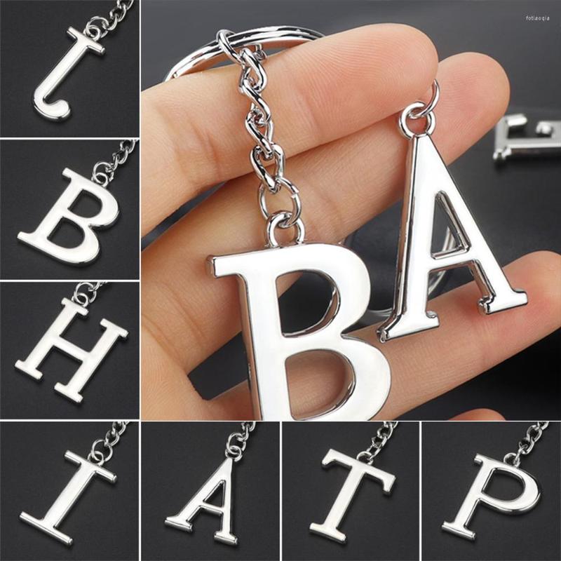 Keychains Simple A-Z Letter Zinc Alloy English Initials Keys Holder Accessories For Men Women Bag Ornaments Car Key Ring Pendant
Keychains Simple A-Z Letter Zinc Alloy English Initials Keys Holder Accessories For Men Women Bag Ornaments Car Key Ring Pendant