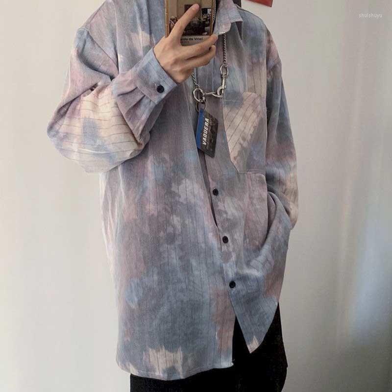 Men's Casual Shirts Long-sleeved Shirt Male Korean Style Trendy Female Design Sunscreen Pointed Collar Cardigan Net Red Hong Kong Loose, Gradient purple
Men's Casual Shirts Long-sleeved Shirt Male Korean Style Trendy Female Design Sunscreen Pointed Collar Cardigan Net Red Hong Kong Loose, Gradient purple